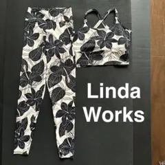 Linda Works ヨガウェア 上下セット Sサイズ - メルカリ
