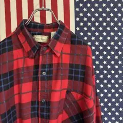 輸入古着 90s OPEN TRAILS ネルシャツ 【XL】