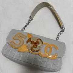シャネル CHANEL カメリア No.5 ハンドバッグ