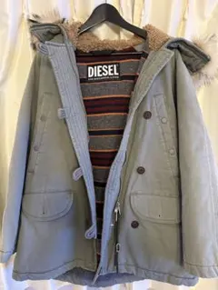 DIESEL ディーゼル ファー付きモッズコート
