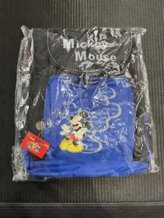 ミッキーマウス リュックサック 青/黒