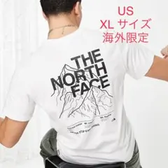 ノースフェイス　マウンテンアウトライン　Tシャツ　XLサイズ(US)
