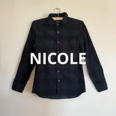 美品　ニコル　NICOLE 長袖シャツ　コーデュロイ 秋冬のサムネイル