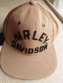 HARLEY DAVIDSON ベージュキャップ
