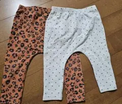 next baby ベビーレギンス 2枚セット 6-9ヶ月のサムネイル