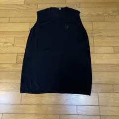 McDavid ブラック ノースリーブ チュニックワンピース XL