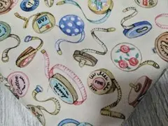 大SALE✨USA fabric マイケルミラー お裁縫柄 Sew Pretty