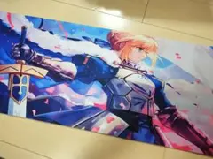 新品未使用 在庫ラスト FGO セイバー プレイマット