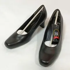 【新品】 ロメオバレンチノ パンプス 23.0cm ブラック