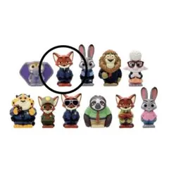 ズートピア ニック ソフビパペットマスコット