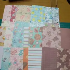 ハンドメイド 19  ローディッドペーパーバッグ  サブポケット付き