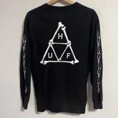 HUF ハフ ボーン ロゴ ロンT M ブラック カットソーのサムネイル