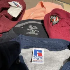 スウェット　５枚　まとめ　ラッセル　フルーツ　ジャージーズ　usa