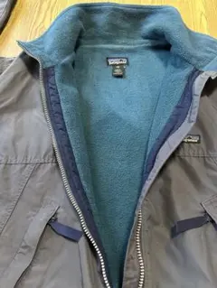 USA製patagonia シェルドシンチラXSグレー