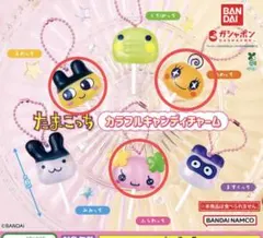 たまごっち カラフルキャンディチャーム まめっち ふらわっち めめっち