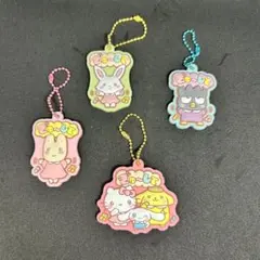 サンリオキャラクターズ ぷっくりラバマス4個セット