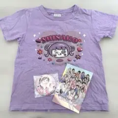 しなこ　Tシャツ　120サイズ　缶バッジ　ポストカード　セット　しなこちゃん