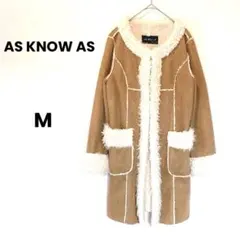 アズノゥアズ ムートン風ボアコート ロング丈 裏ボア厚手 暖かフリーサイズ 秋冬