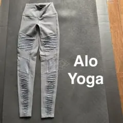 Alo Yoga モト レギンス グレー XXSのサムネイル