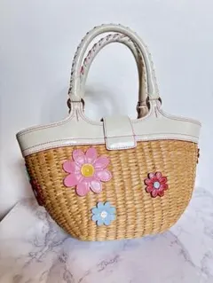 COACH コーチ かごバッグ SOHO フラワー 限定 完売品 夏 COACH コーチ かごバッグ SOHO フラワー 限定 完売品 夏 - メルカリ