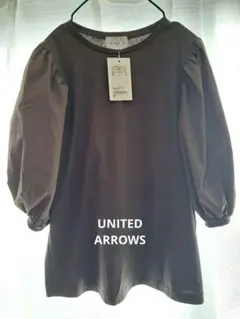 タグ付き新品 異素材カットソー バルーンスリーブ UNITED ARROWS