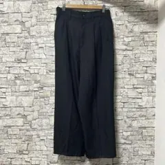 JUNRED ワイドスラックス　センタープリーツ　キレイめ　カジュアルのサムネイル