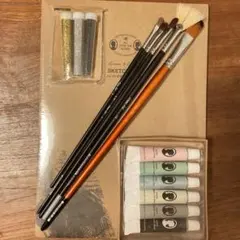 ソストレーネグレーネ　画材　結婚式　ウェルカムグッズ　作成に