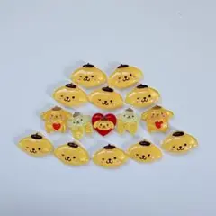 ポムポムプリン ネイルパーツ デコパーツ 15個セット ♡