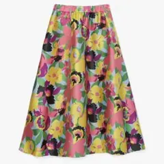 Kate spade ケイトスペード　オーキッドブルーム フレアスカート　花柄