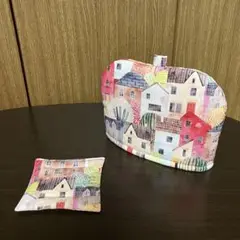 ティーコゼー ティーポットカバー & ティーポットマット (ハンドメイド)134