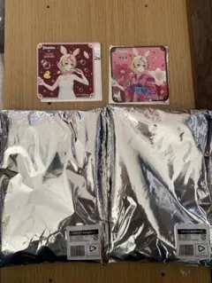 ねぽらぼ×サントリー　タペストリー　全種セット ✨本日開始！／ 🍑🥟🎪☃️♌️#ねぽらぼ サントリー×ねぽらぼ