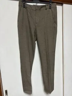 ZARA チェック柄 スラックス EUR 38