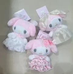 サンリオ レディマイメロディ マスコットホルダー3点セット