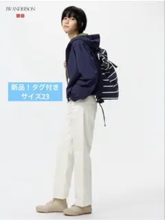 【新品タグ付き】JW24_オフホワイト ストレートデニム