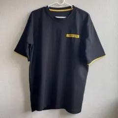 DUNLOP Tシャツ ブラック イエロー ロゴ　FREEサイズのサムネイル
