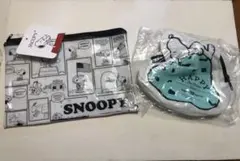 SNOOPY スヌーピー ポーチ2種