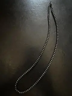 navajo パール ネックレス 6mm 60cm silver ENB ナバホ - メルカリ