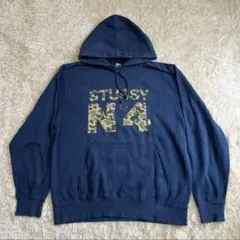 中古 OLD STUSSY 迷彩 カモ柄 ジップアップ パーカー - メルカリ