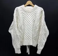 スナイデル SNIDEL ニット プルオーバー バックリボン 2019AW