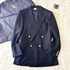 極美品✨️ BURBERRY 紺ブレ テーラードジャケット ノバチェック ホース 極美品✨️ BURBERRY 紺ブレ テーラードジャケット ノバチェック