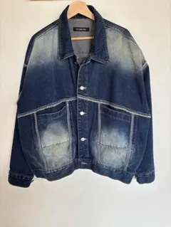 常田大希　ジャケット　デニムセットアップ　デニムジャケット　デニムパンツ　セット 常田大希 ジャケット デニムセットアップ デニムジャケット