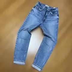 MOUSSY ブルーデニム ストレートのサムネイル