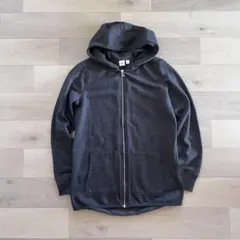 old gap 白タグ　フルジップパーカー　ロング　XS