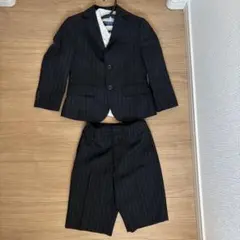 ネイビー ストライプ スーツセット 110cm