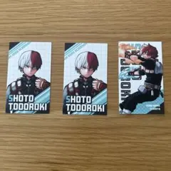 僕のヒーローアカデミア　ヒロアカ　ヒロアカ展　名刺カード　轟焦凍