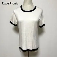 Rope Picnic ロペピクニック アイボリー 半袖 トップス 40