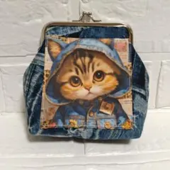 ハンドメイド♥がま口ポーチ