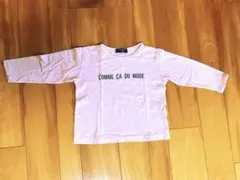 COMME CA DU MODE ピンク長袖Tシャツ サイズ95