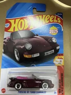 ホットウィール　ポルシェ911 ターボ　カブリオレ