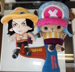 ワンピース　ヘッドカバー　エース＆チョッパー ヘッドカバーセット